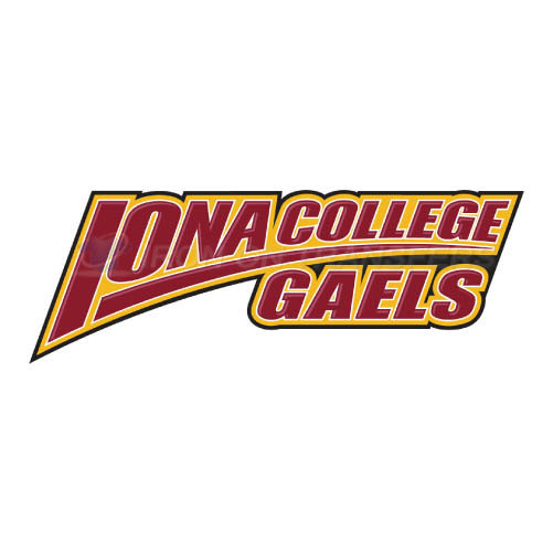 Iona Gaels Logo T-shirts Iron On Transfers N4646